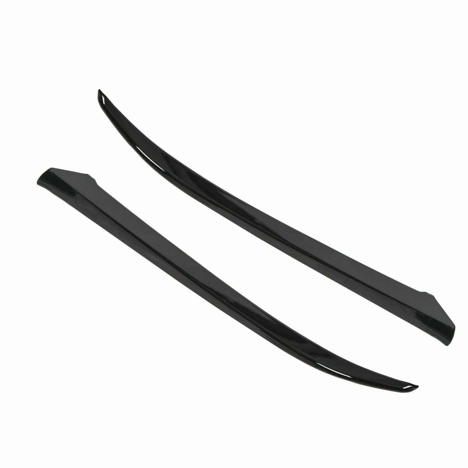 Gloss Black Front Grille Cover Grill Moulding Trim For Honda Accord 2018-2020