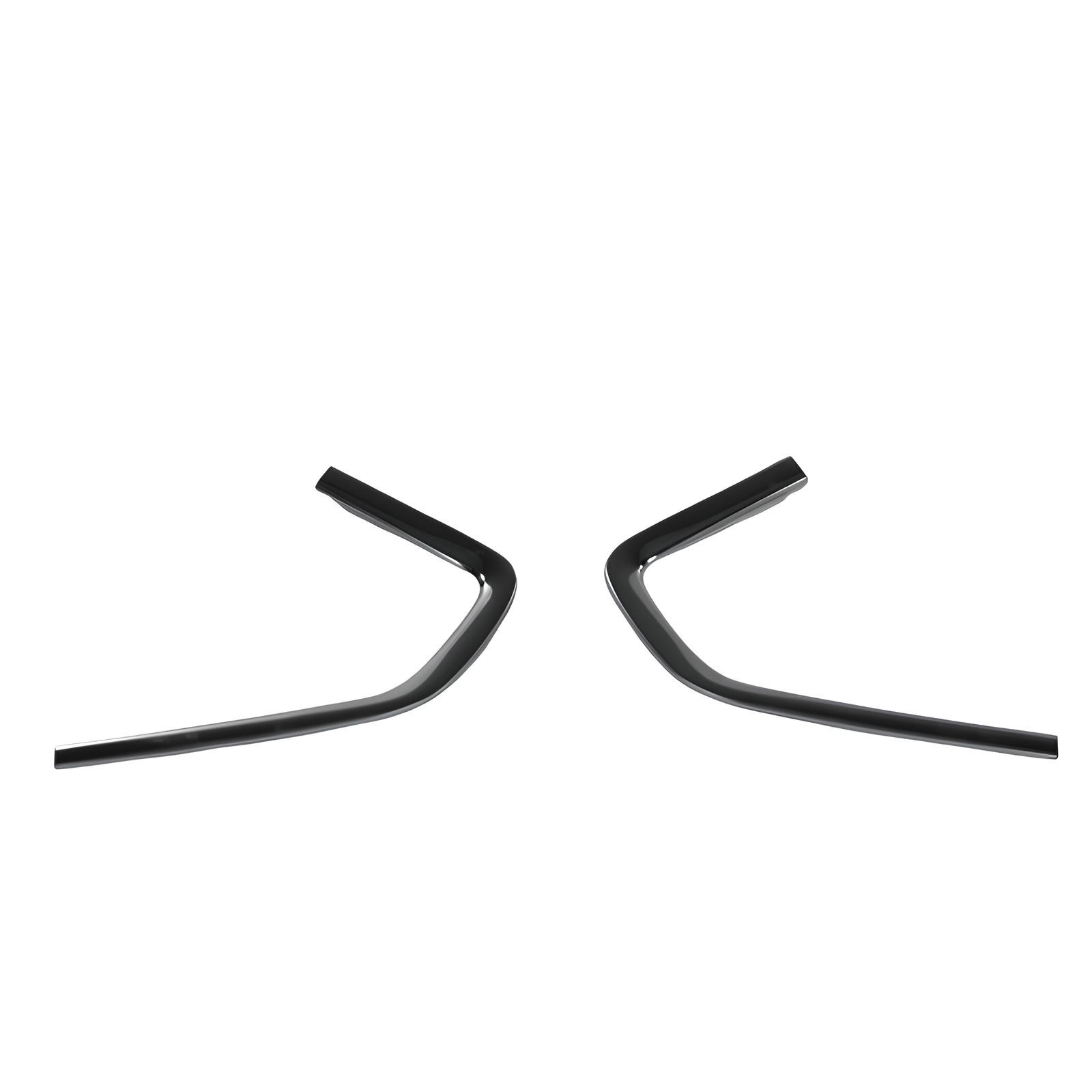 For 2020-2025 Chevy Silverado 2500/3500 HD Black Window Decor Trim Strip Cover