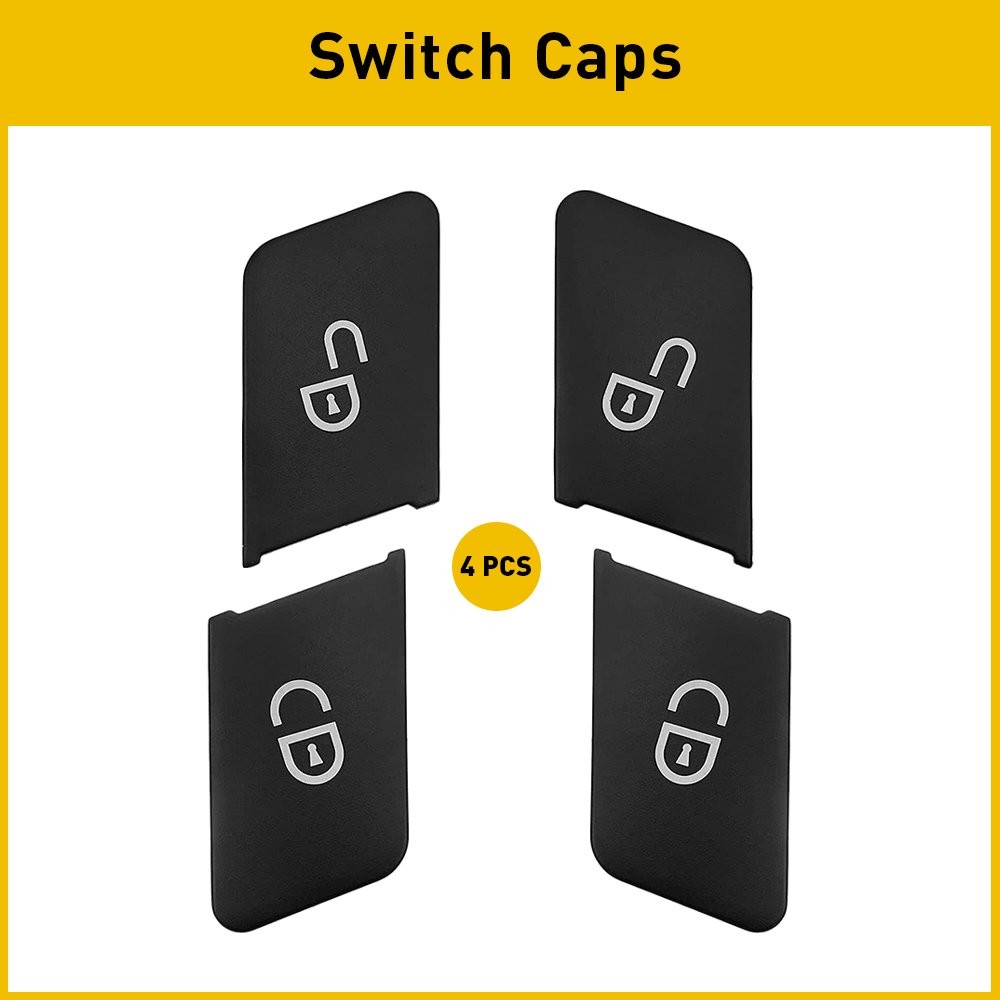 & Front New Right Left Door Lock Control Button Switch Cap For Benz W204 W212