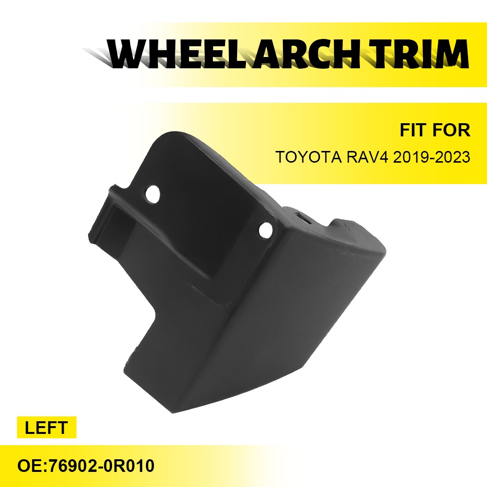 Front Left Driver Side Lower Wheel Arch Trim Black For Toyota RAV4 2019-2023