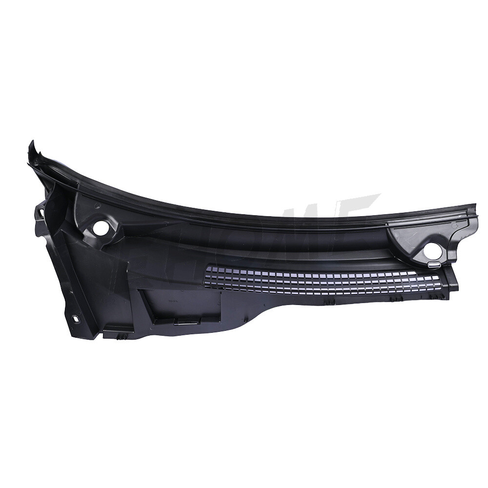 Black For 2007-15 Mini Cooper R55 R56 R57 Windshield Cowl Cover Apron 2pcs