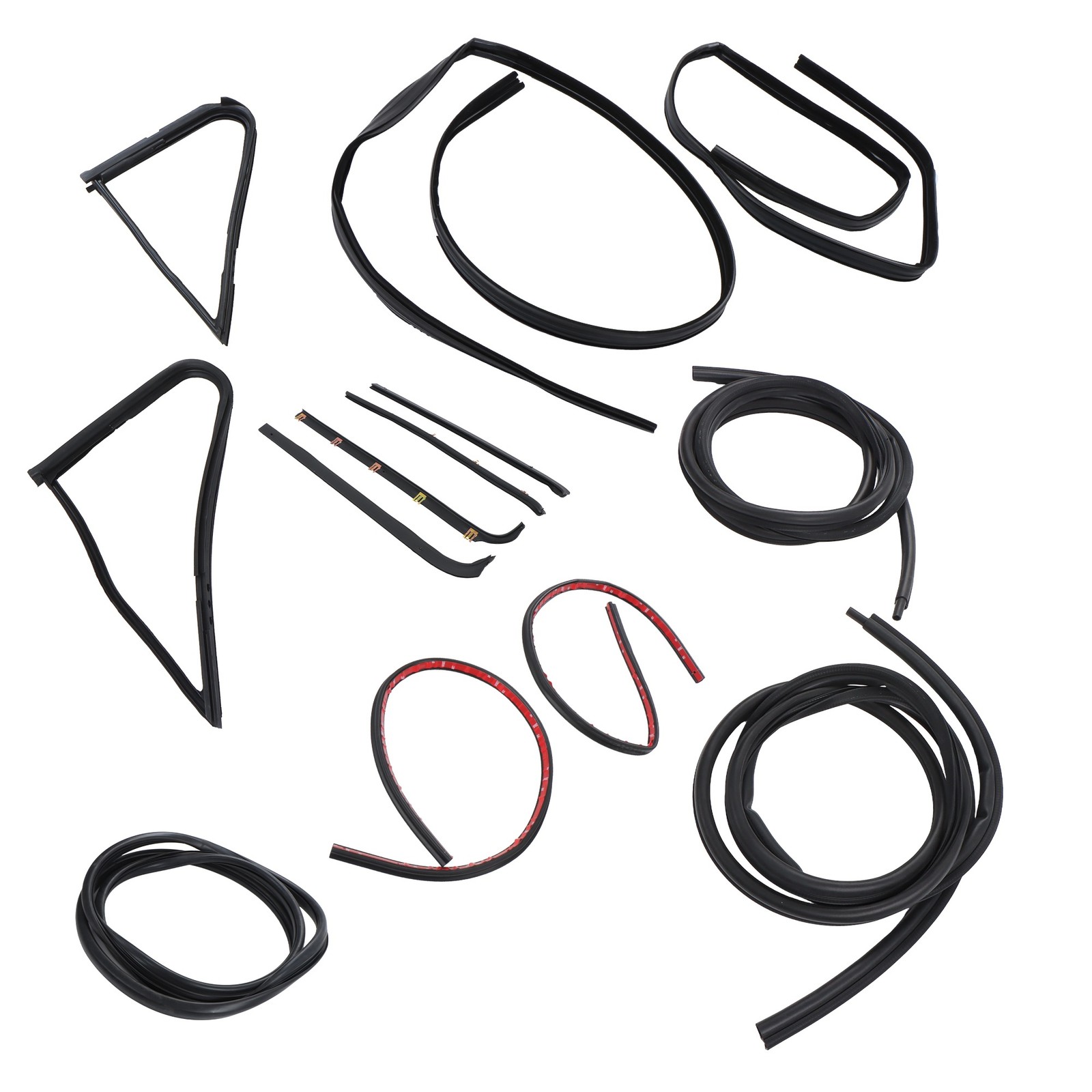 Labwork For Ford F-100 1980-83 Window Channel & Felt Sweep Belt & Door Seal Kit