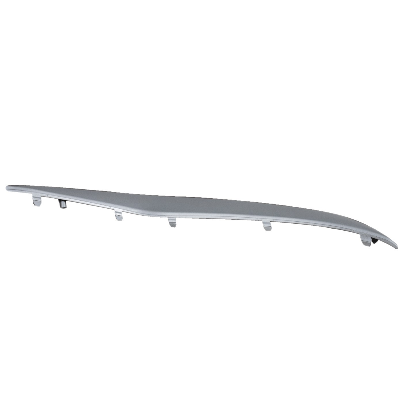 Bumper Trims For 2017-2019 Kia Niro Rear Driver and Passenger Side Painted Gray