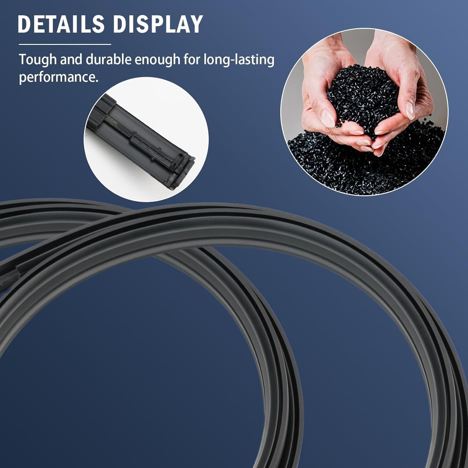 Durable Waterproof Drip Molding for Tundra 2007-2020 – Enhanced Soundproofing