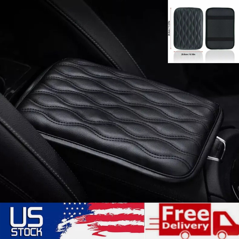 Car Armrest Cushion Cover Universal Center Console Box Pad Protector Accessories