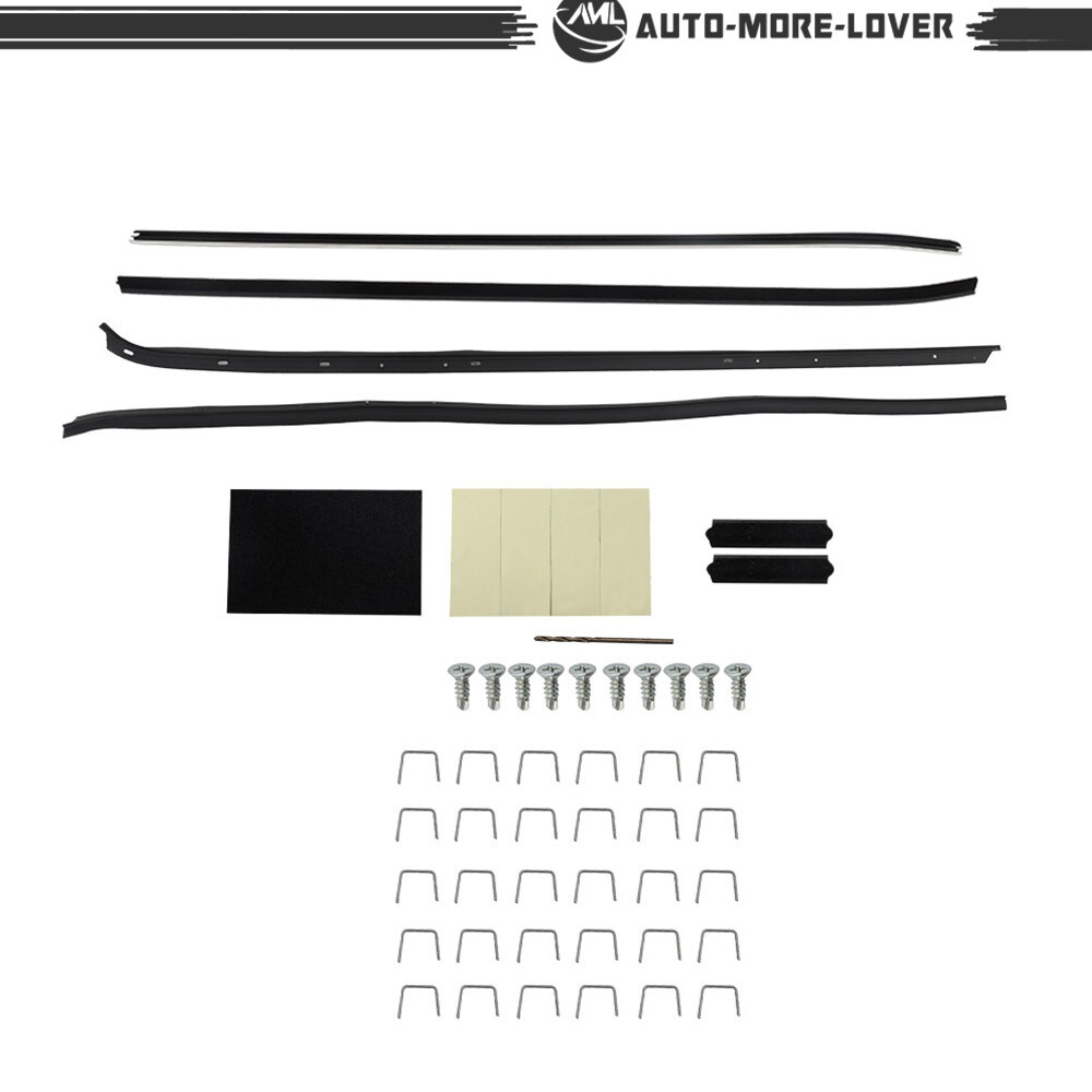Outer Window Moulding Trim Seal Belts For 1970-81 Chevy Camaro/Pontiac Firebird