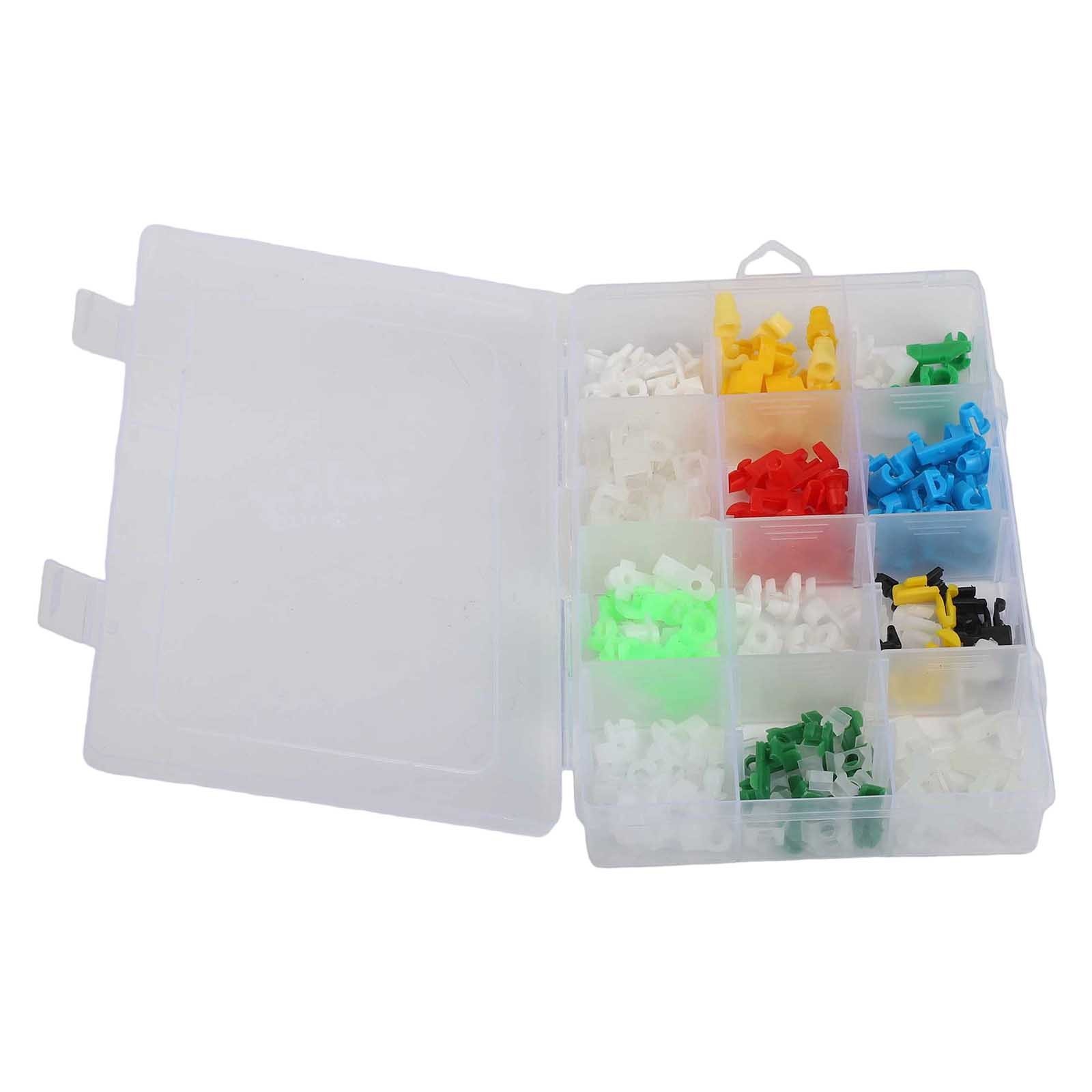 Simple Installation Door Lock Rod Clips Assorted Car Wire Clips Pack of 160
