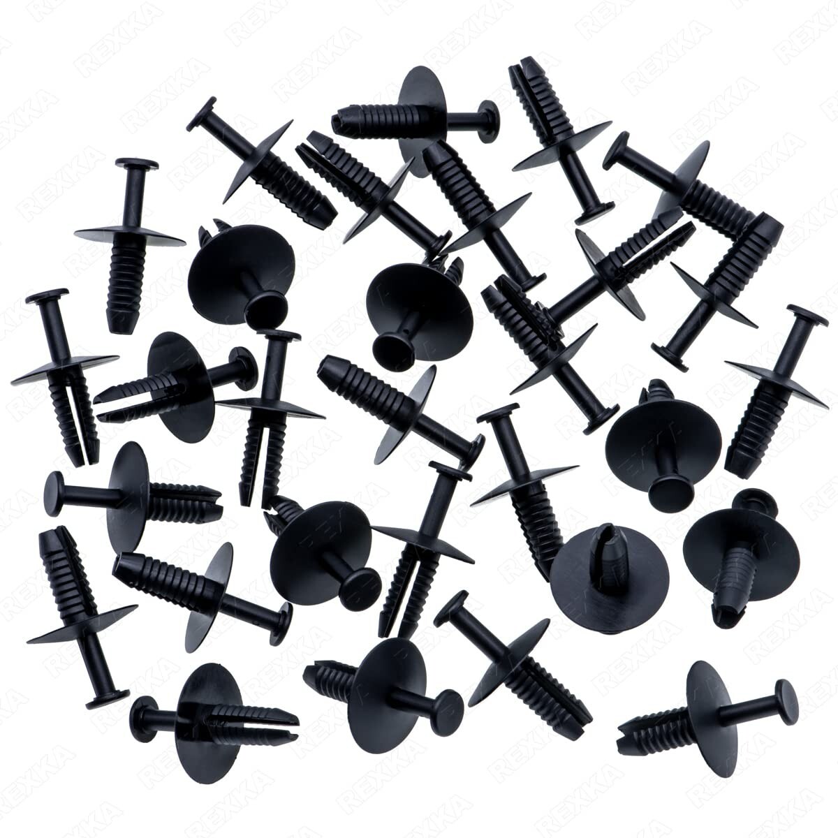 100pcs Retainer Clip Rivet Compatible with BMW 51-11-8-174-185 51118174185