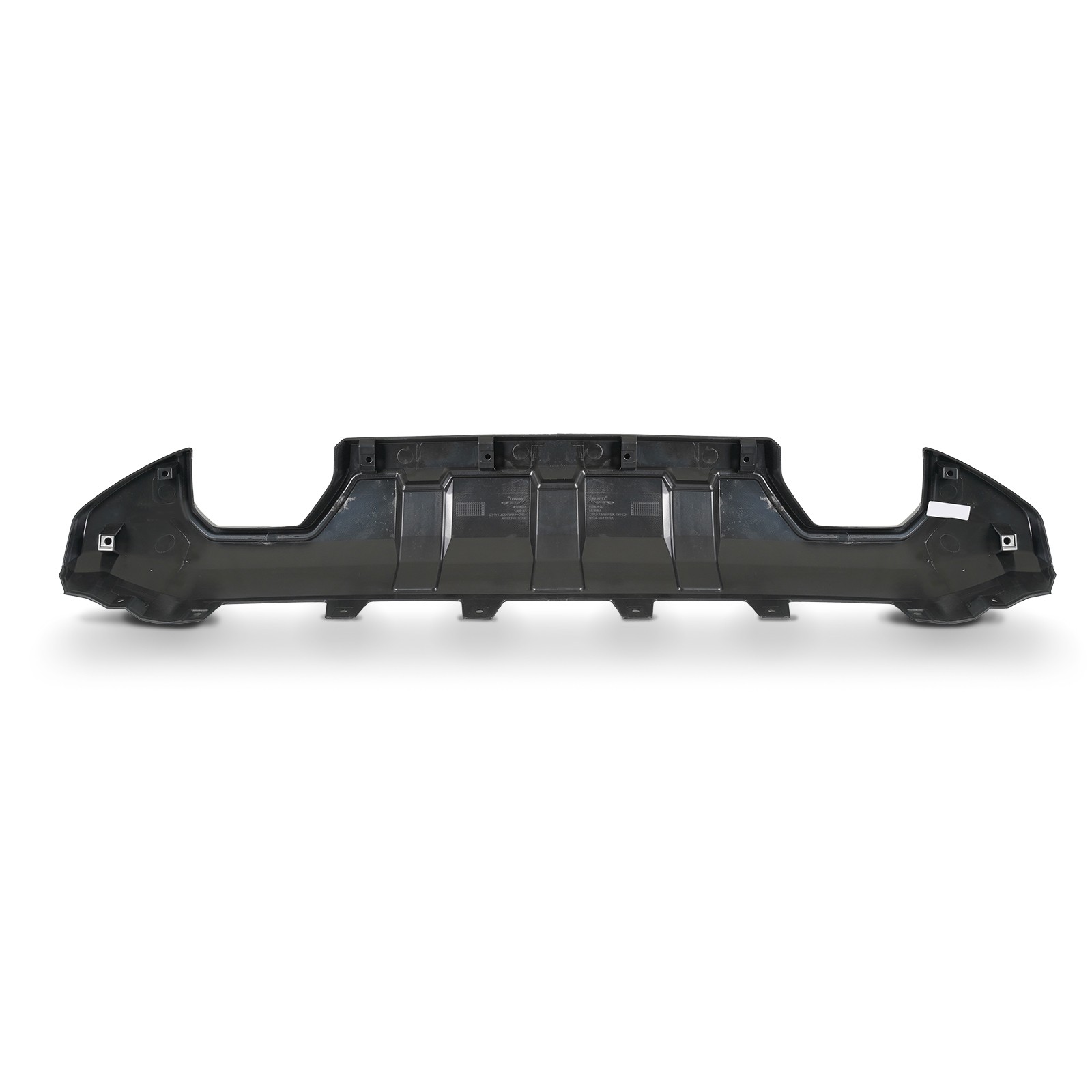 2016-2018 GMC Sierra 1500 Front Bumper Skid Plate & Deflector Molding Trim Black