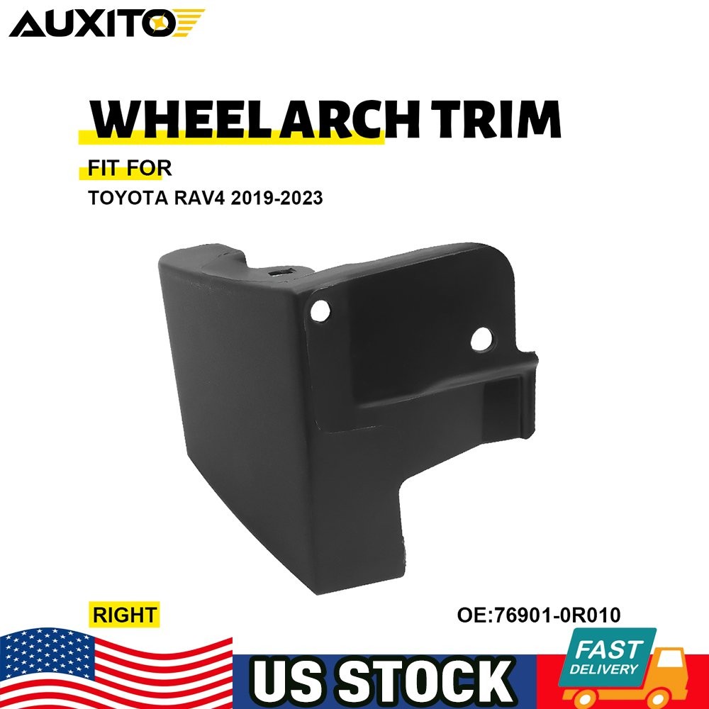 769010R010 Front Passenger Lower Wheel Arch Trim for 2019-2023 2.5L Rav4 A