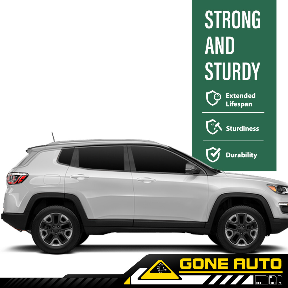 Right Side Skirt Fit For 2011-2017 Jeep Compass Rear Rocker Molding Panel Trim