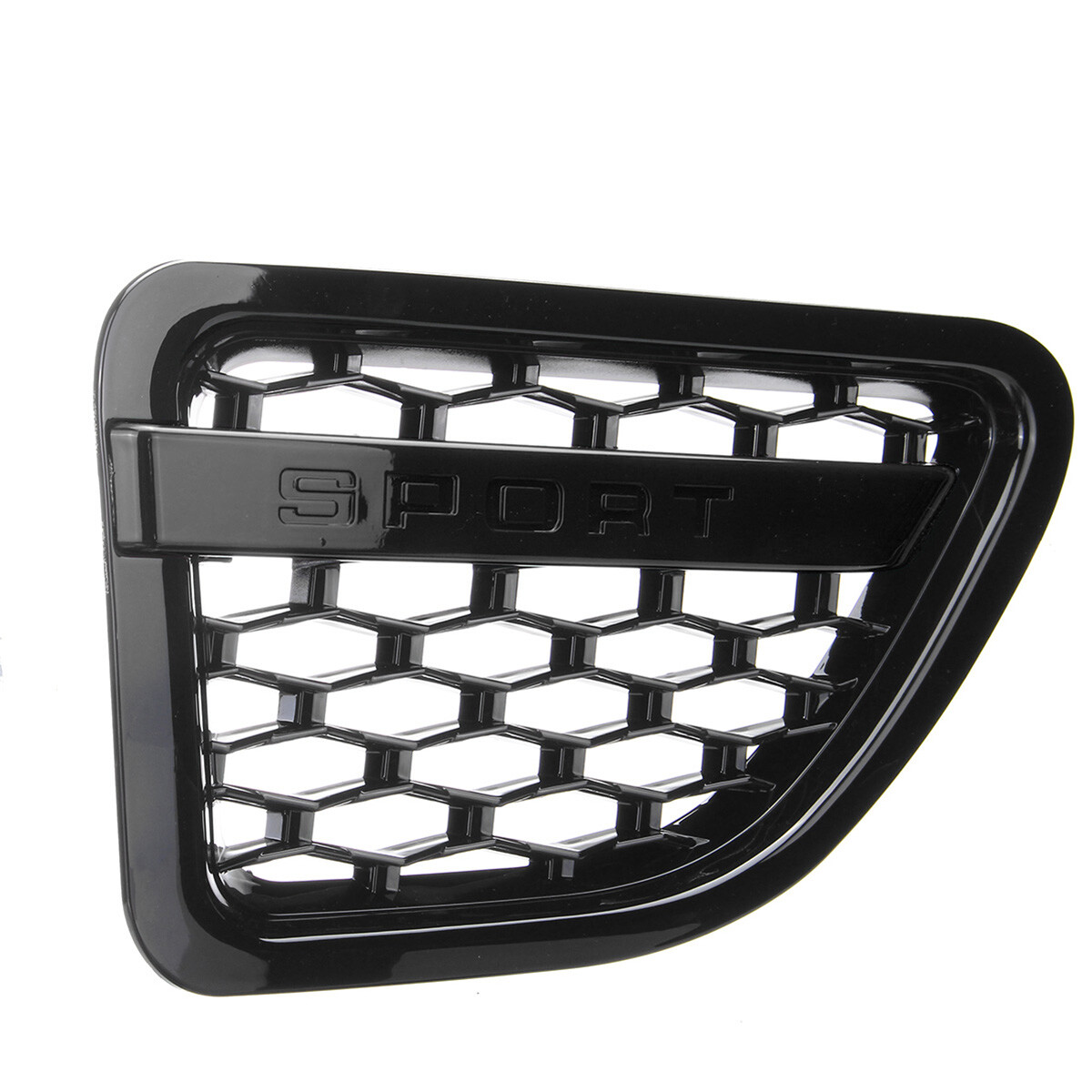 Black SPORT Side Fender Vent Grille Air Intake For 2005-2009 Range Rover Sport