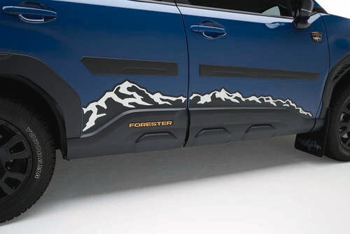Subaru Exterior Side Door Mountain Graphics 2026 Forester Wilderness J121SSL500