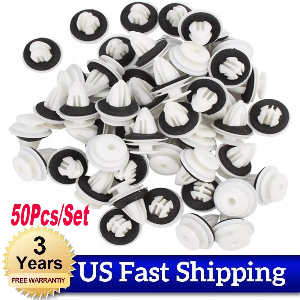 50Pcs Door Trim Panel Retainers Clips Fits For Toyota Lexus 90467-09206 US