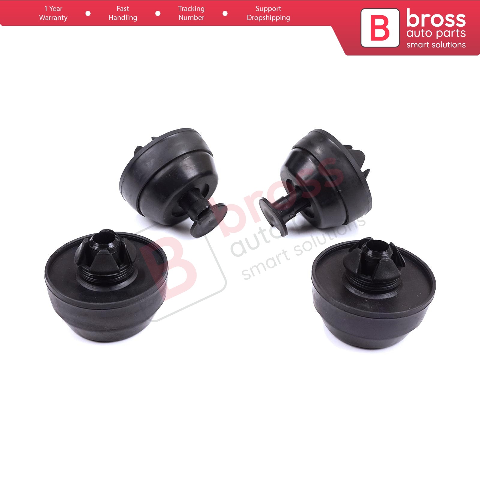 4 Pcs Jack Mount Rubber Plug Pad for Mercedes W124 R219 W202 W210 W220 C208 A208