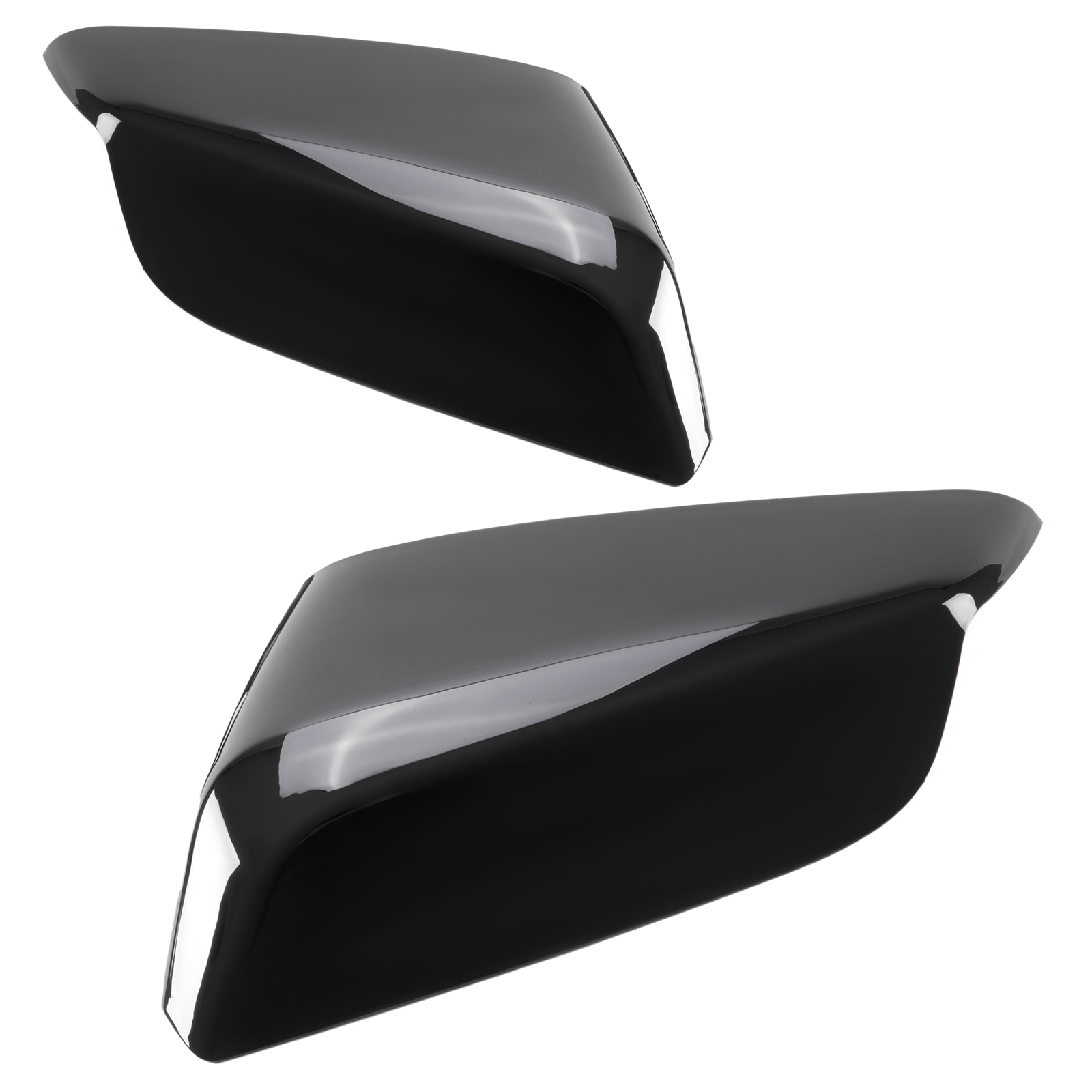 Mirror Covers Cap Gloss Black For Chevy Malibu 16-24 w/ Tape & Glue #84026842