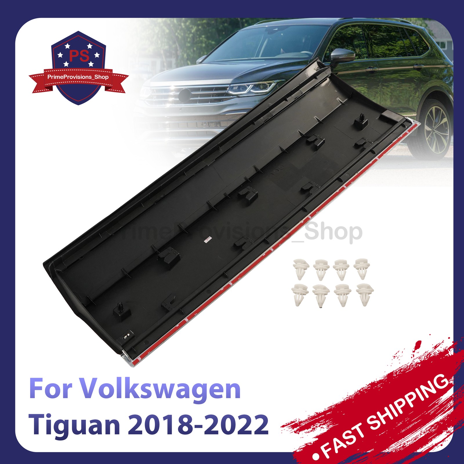 Fits 18-22 Volkswagen Tiguan Rear Door Molding Trim LH Driver Side 5NL854949JRYP