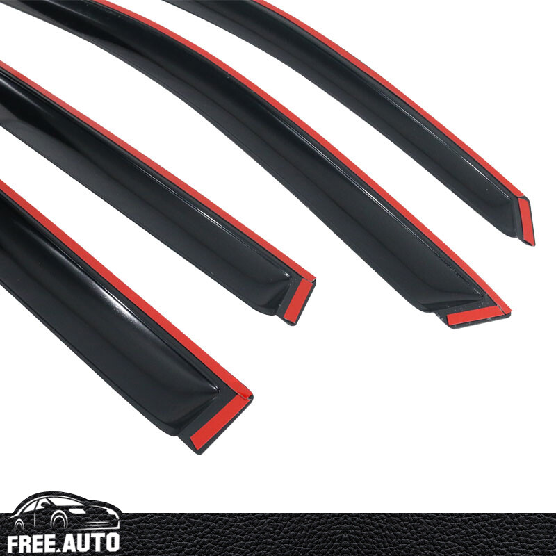 Fits 07-13 Acura MDX YD2 Acrylic Slim Style Window Visors Rain Sun Guard 4PCS