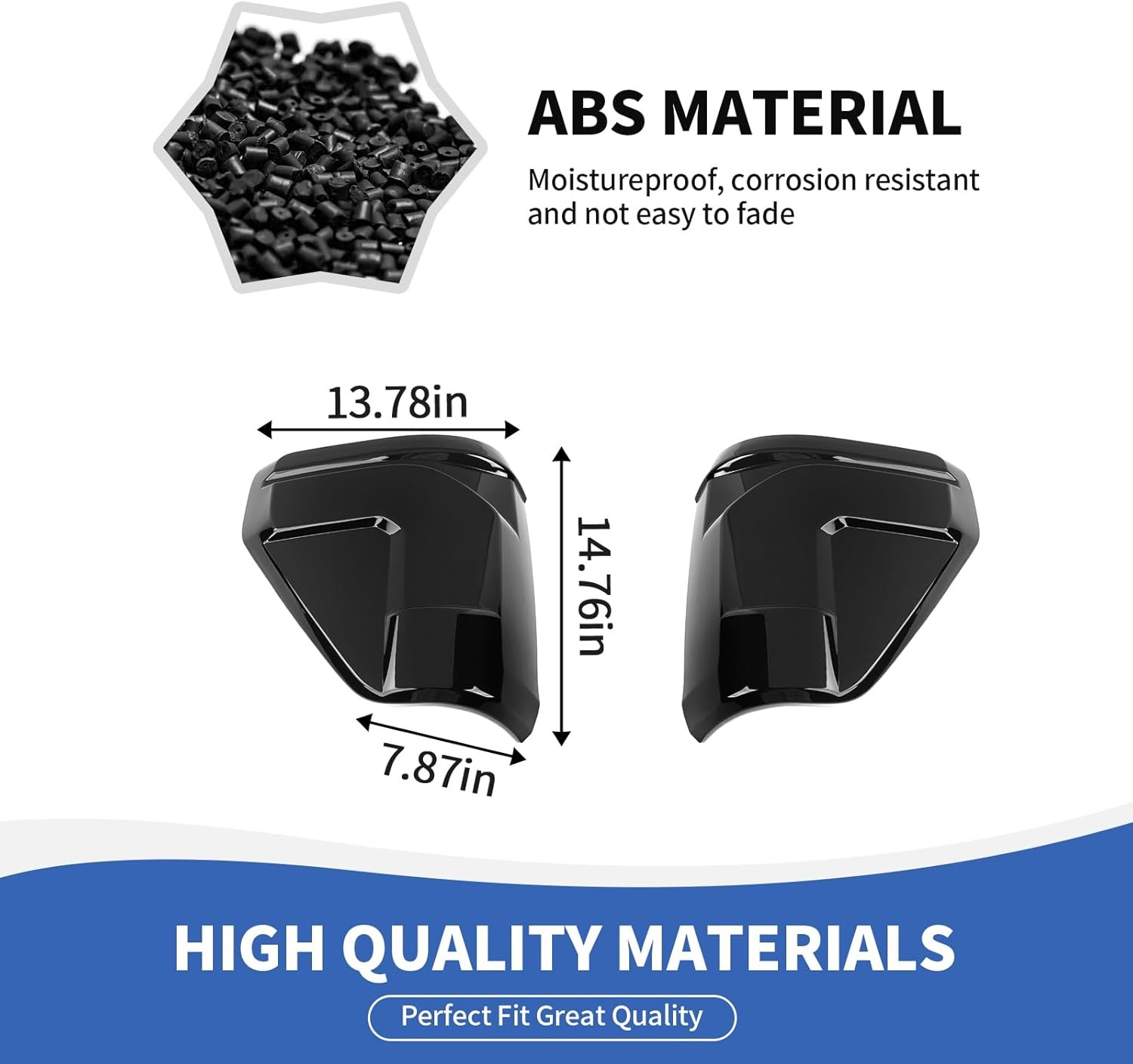 2X Smoked Black Full Tail light Rear Lamp Covers For 2024 2025 Ford F150 Raptor