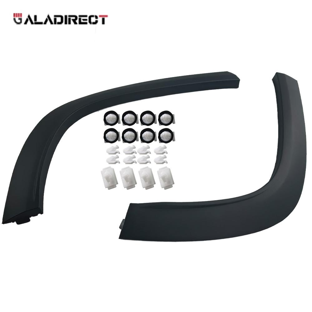 Pair Rear Black Fender Flare Wheel Molding For GMC Acadia 17-23 85617225