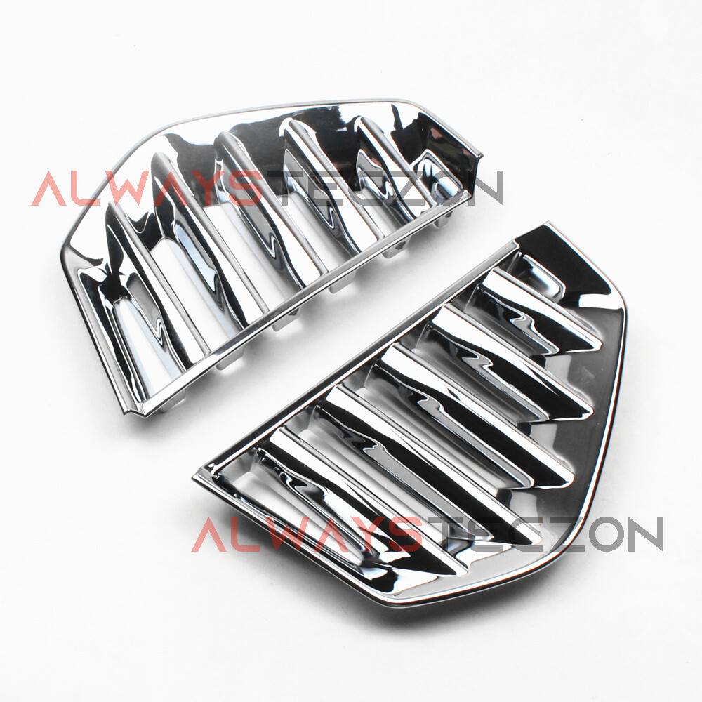Front Bumper Fog Light Cover Trim Exterior Protectors For Cadillac XT4 2019-2023