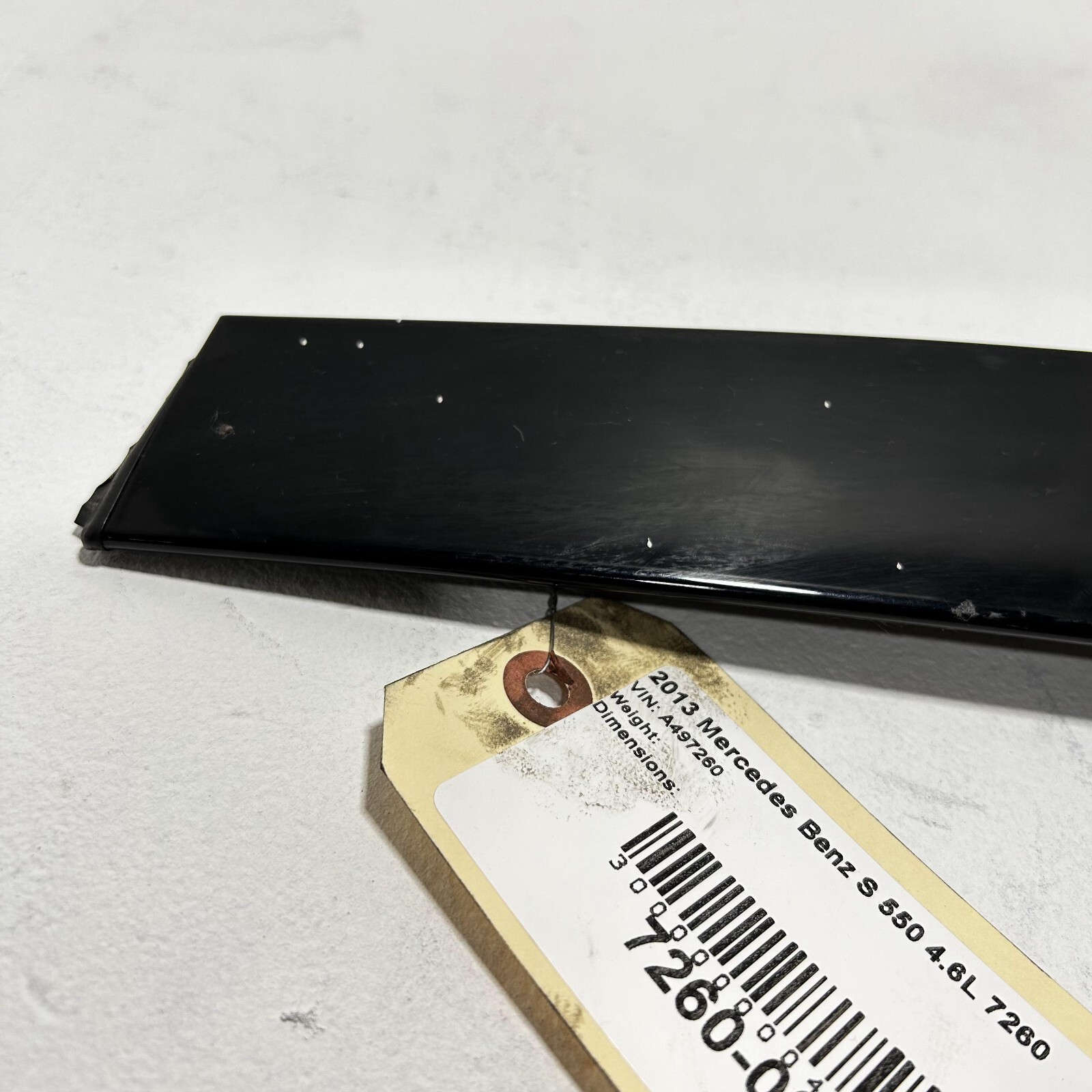 2008-2013 Mercedes W221 S550 Front Passenger Door B Pillar Applique Molding OEM
