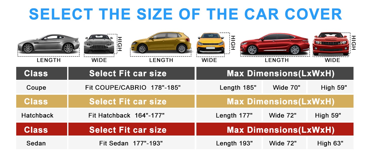 Heavy Duty Outdoor Car Cover Dust UV Protection 100% Waterproof For Honda Accord