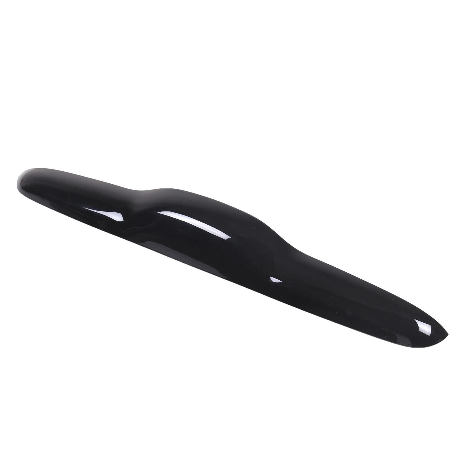 Glossy Black ABS Tailgate Trunk Handle Cover Trim For FIAT 500 2011-23