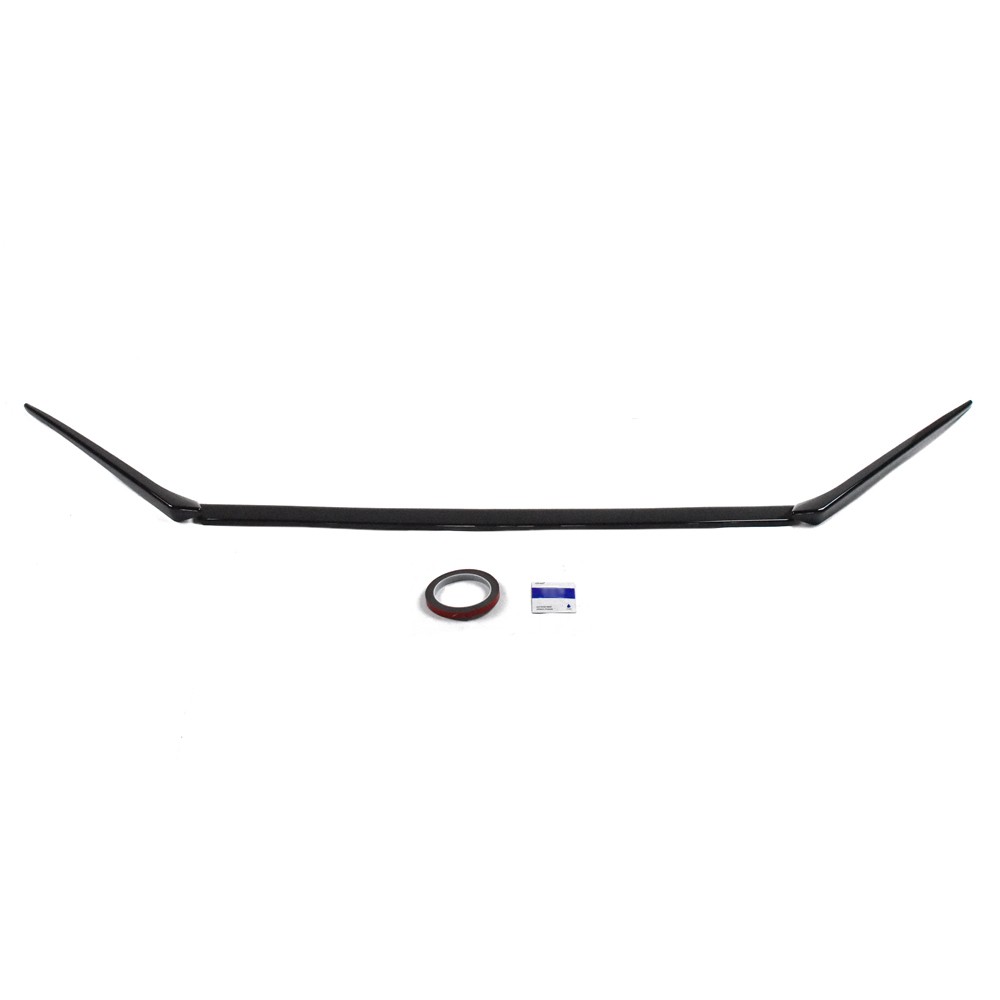 3pcs Front Bumper Upper Grill Hood Trim Stick-on Covers For Honda CR-V 2023-2025