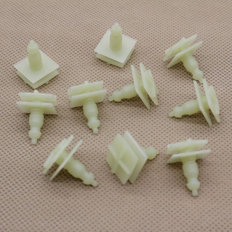 10Pcs For Nissan 76882-6P010 Rocker & Trim Panel Retainer Exterior Moulding Clip