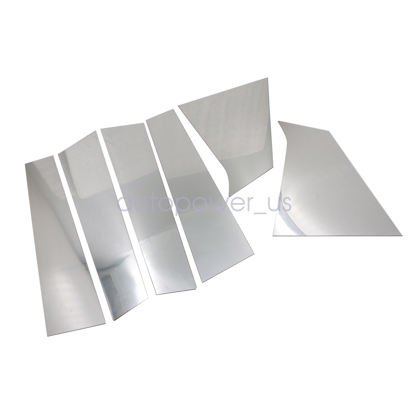 6pcs For Chevrolet Malibu 16-24 Chrome Pillar Post Window Door Side Trim Cover