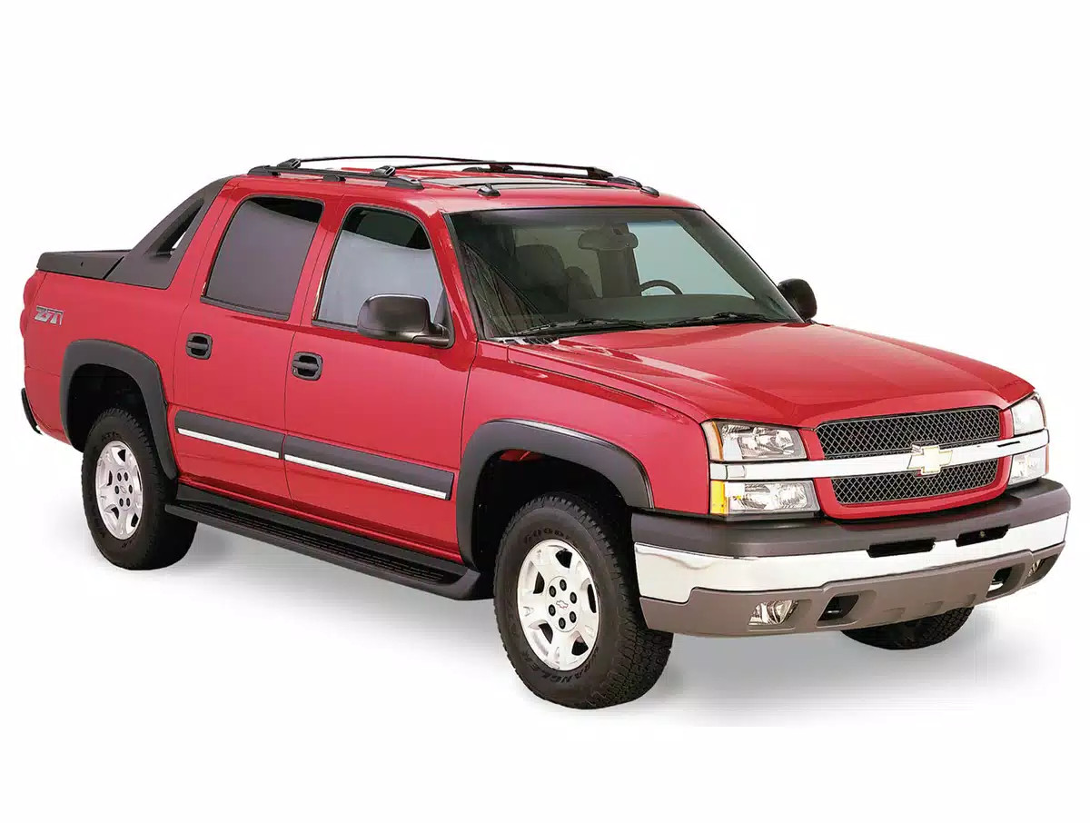 Husky Liners OE Style Fender Flares Fits 2003-2006 Chevy Avalanche w/o Cladding