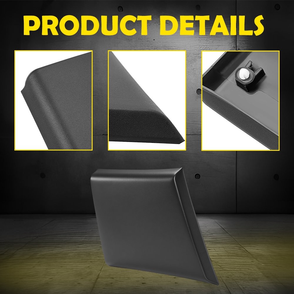 B Pillar Trim For 14-18 Ram ProMaster Door Molding Cover Front Right Side 1-5SET