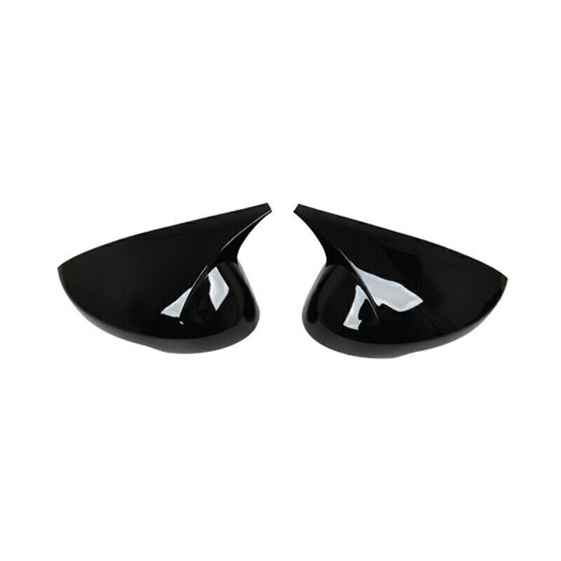 For Acura Integra 2023-2025 Gloss Black OX Horn Rearview Mirror Cover Caps Trim