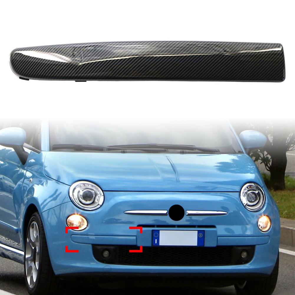 Front Right Side Bumper Moulding Trim Fit Fiat 500 2007-2015 2008 2009 2010 2011