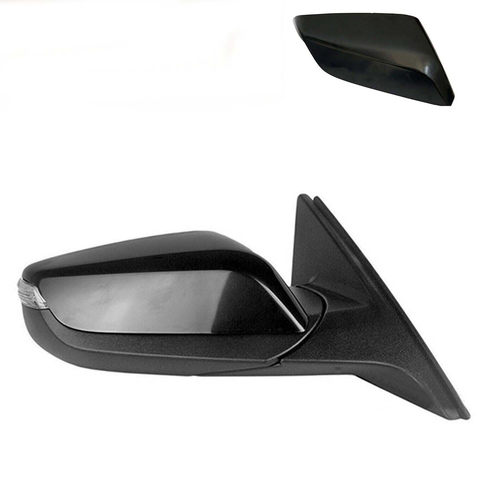 Replacement For 2017-2021 Chevrolet Malibu Right Side Mirror Cap Cover Black