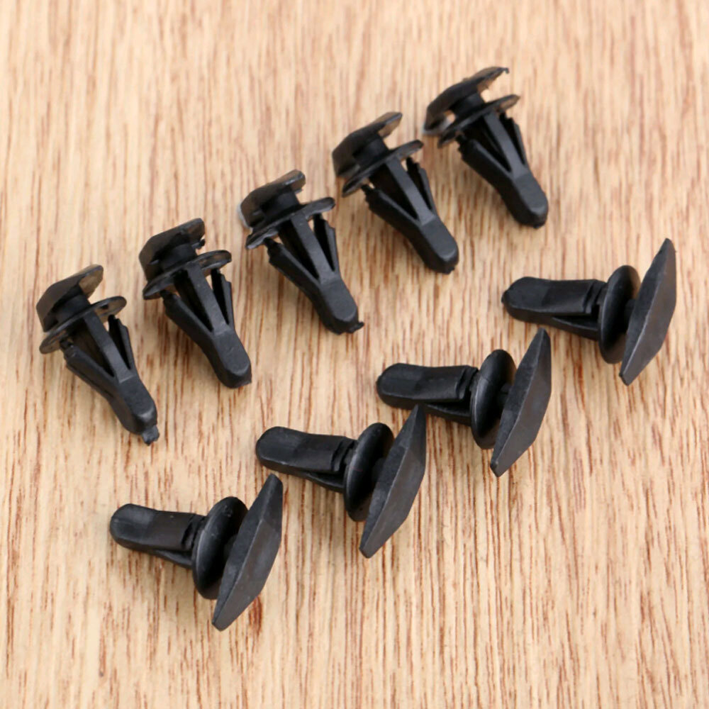 50x Car Sealing Strip Clips Plastic Fixed Fasteners Door Window Rivets Universal