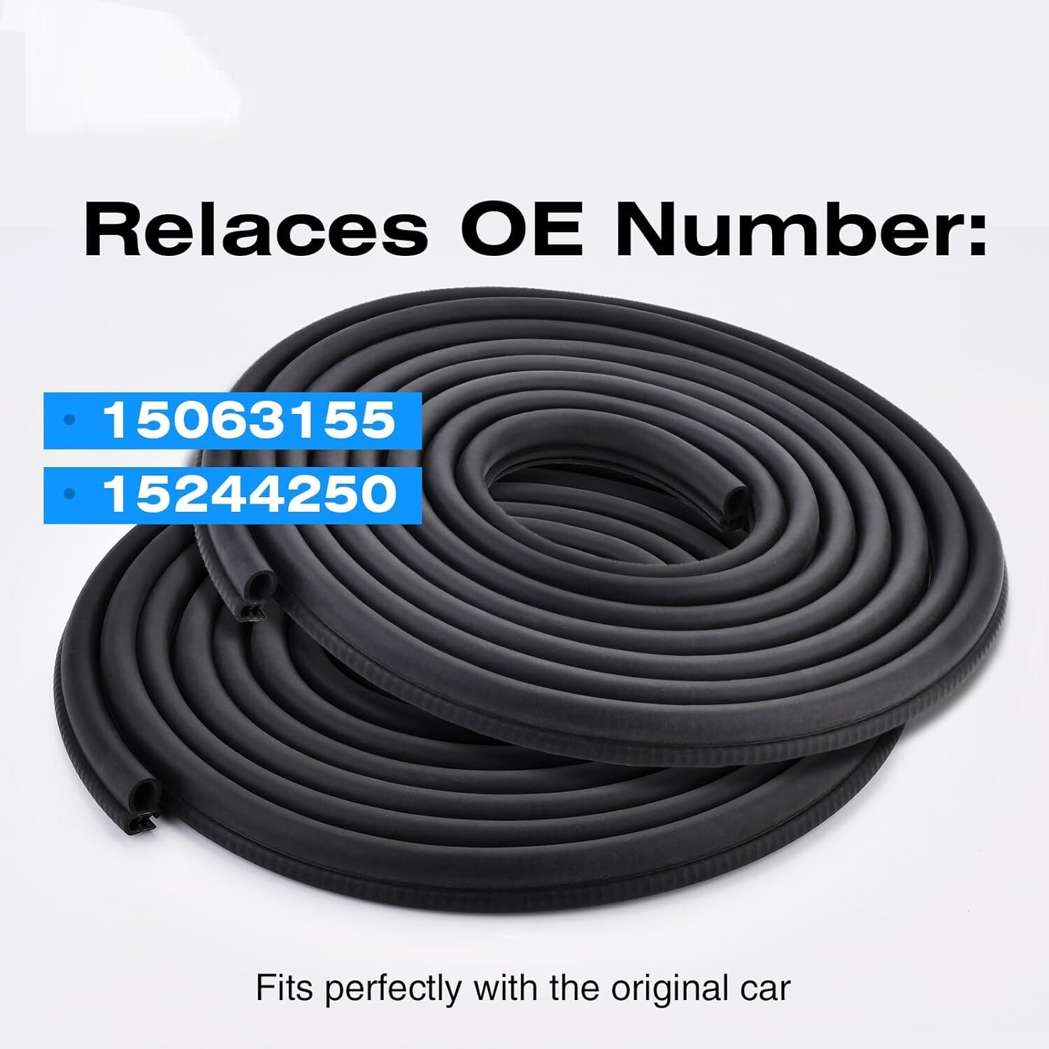 Front Left or Right Door Seal Weather Strip Rubber For Chevy Silverado 1999-2007