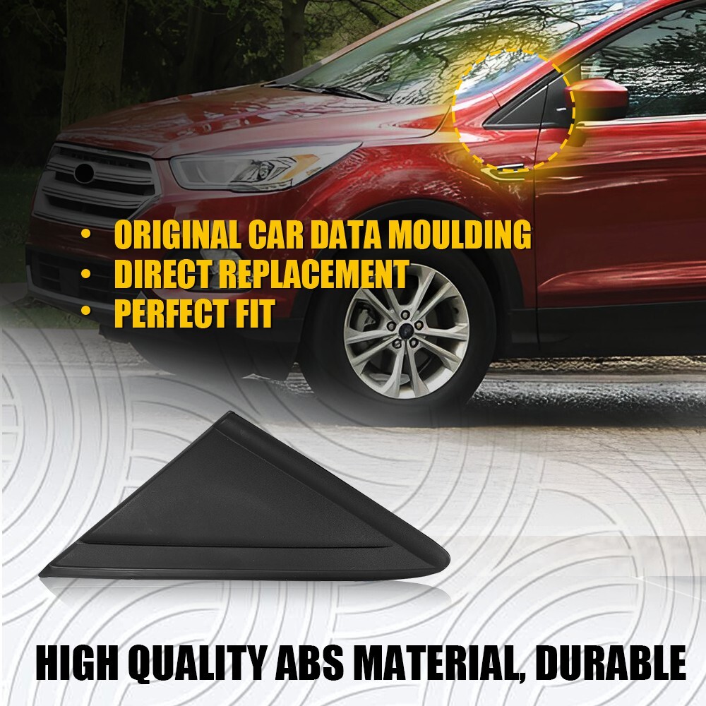Front Left Mirror Corner Triangle Fender Cover for Ford Escape 2013-2019 Y