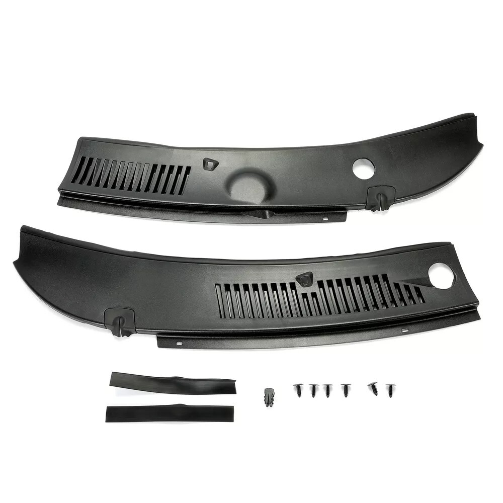 2 Pcs Windshield Wiper Cowl Vent Grille Panel LH RH Side For 99-04 Ford Mustang