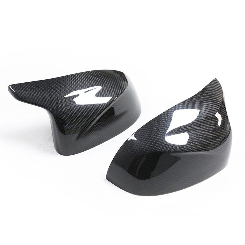 For BMW F97 X3M F98 X4M F95 X5M 19-24 Real Carbon Fiber Side Mirror Cap Overlay