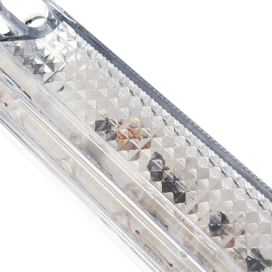 12V White 54LED Lighting Acrylic Plastic Auto Car Rear License Plate Cover Frame