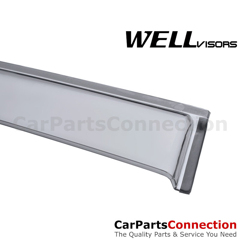 WellVisors Window Visors 16-20 Scion iA Toyota Yaris Rain Sun Wind Deflectors