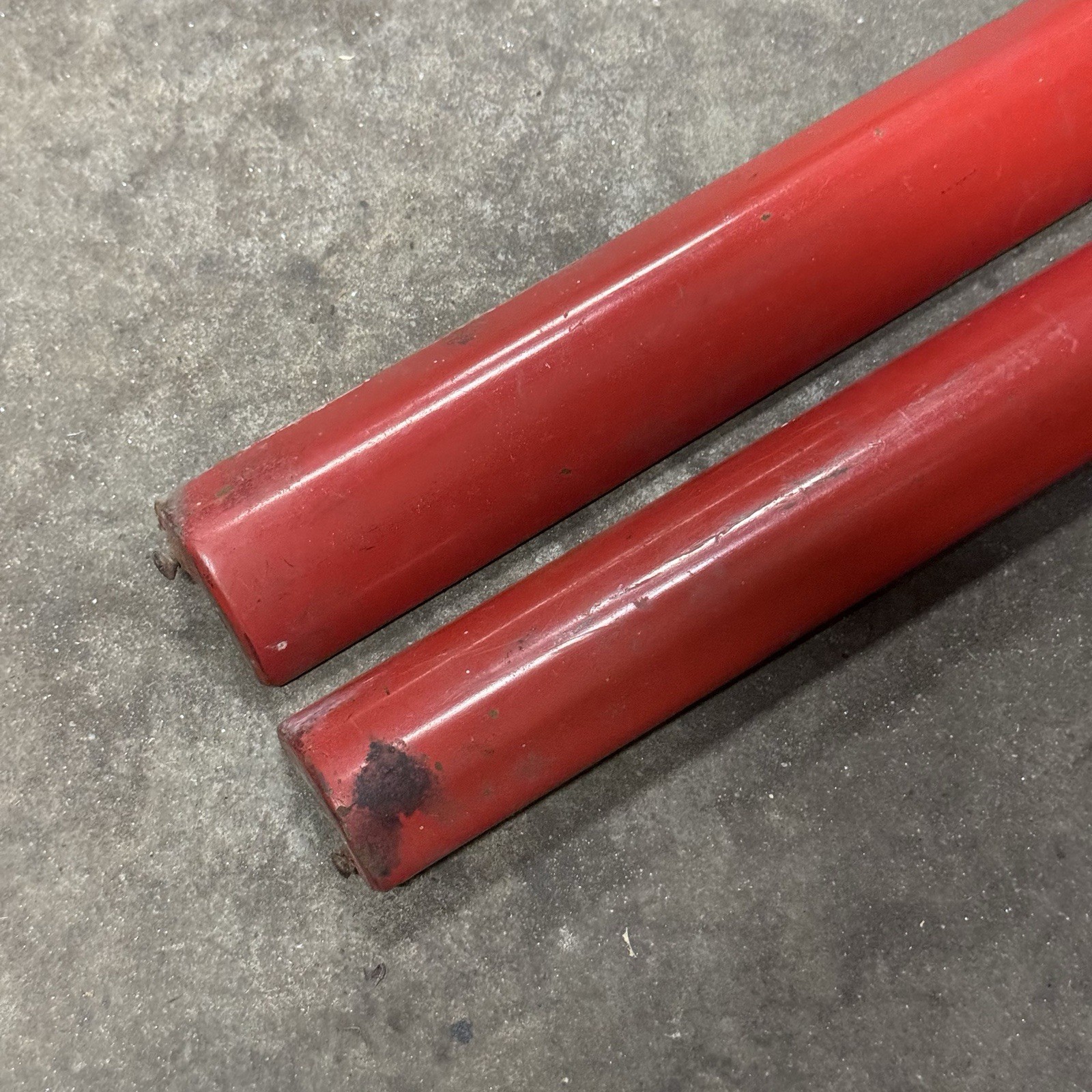 Porsche 356 B C Coupe Interior Quarter Window Garnish Rail Pair REAR Trim Piece