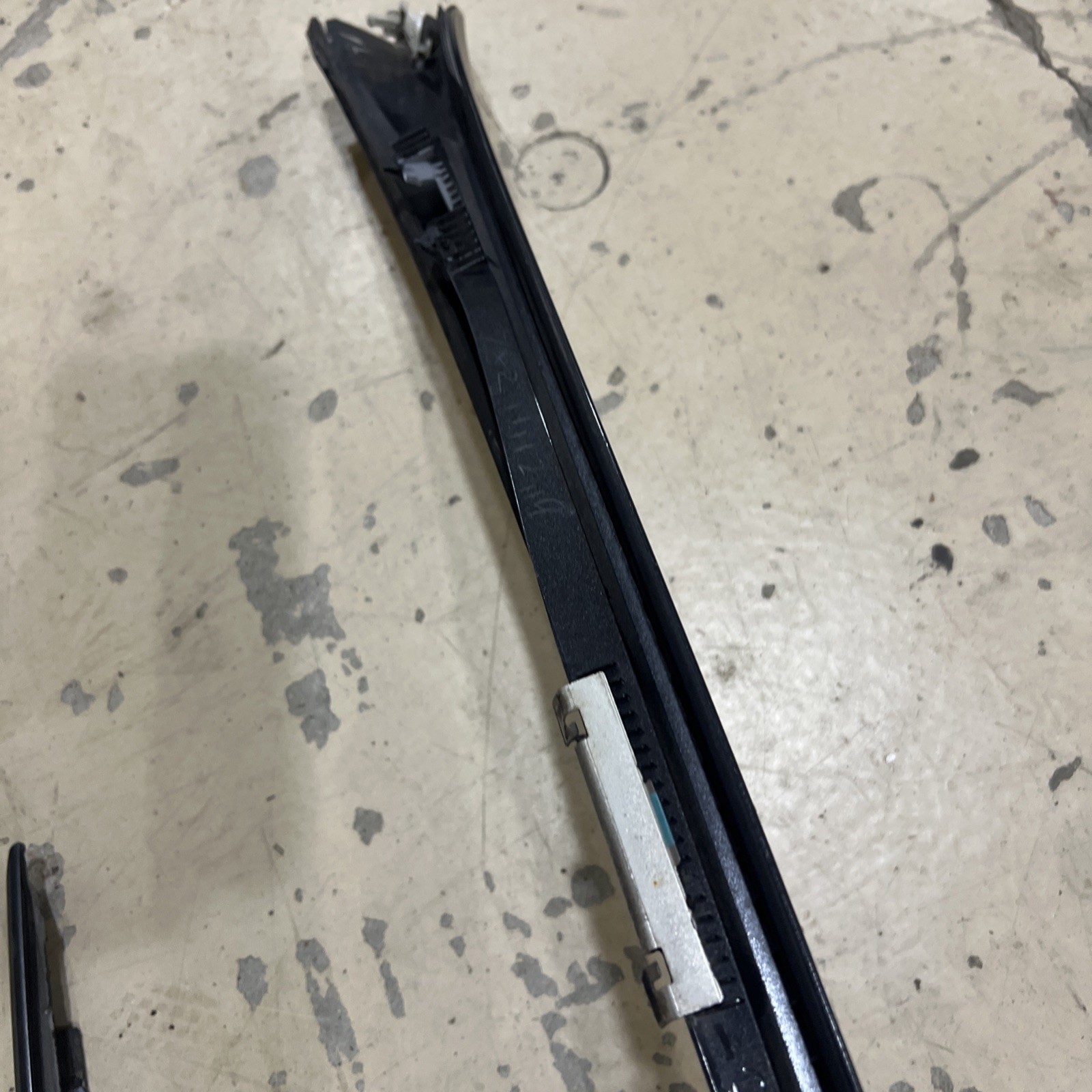 2009-2014 Acura TSX Passenger Driver Windshield Molding A Pillar Trim GREY OEM
