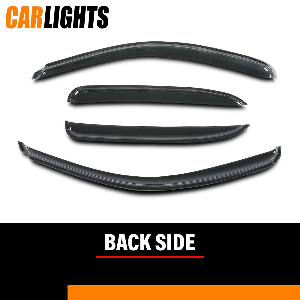 Fit For Tahoe Yukon Escalade 2000-2006 In-Channel Smoke Window Vent visors