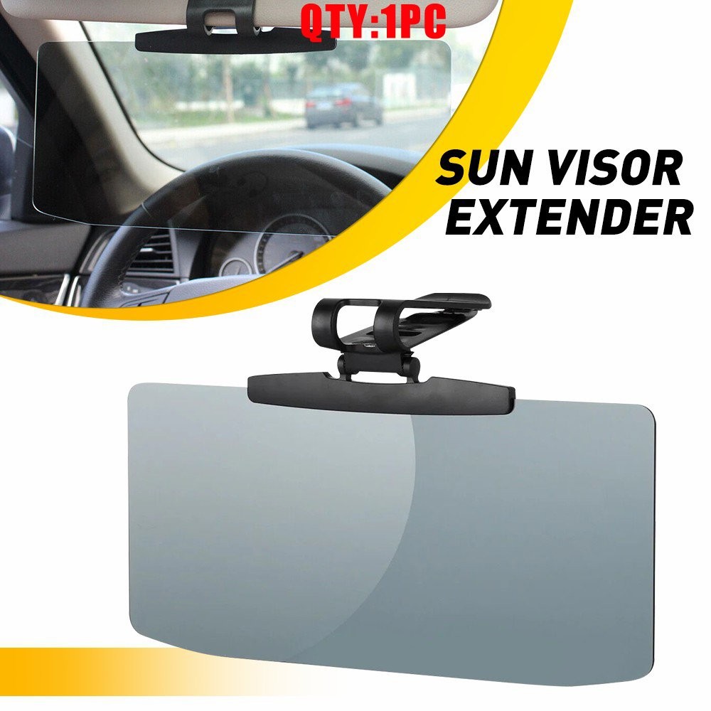 Car Shade Sun Extend Visor Shield Anti Glare Extension Driving Universal HD 1-5X