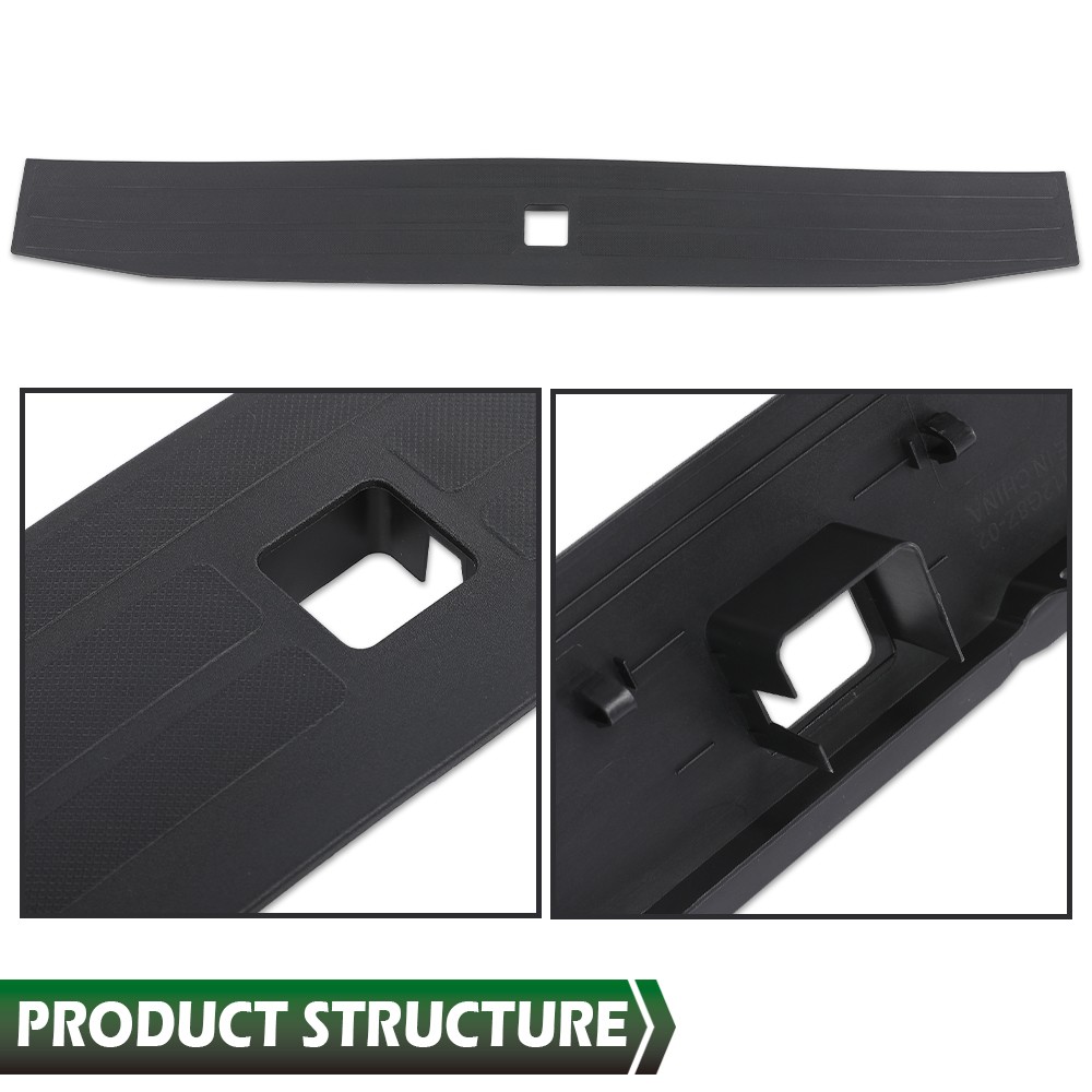 For 2017-2022 Ford Super Duty F250 F350 Flex Step Tailgate Molding Cover Cap Kit