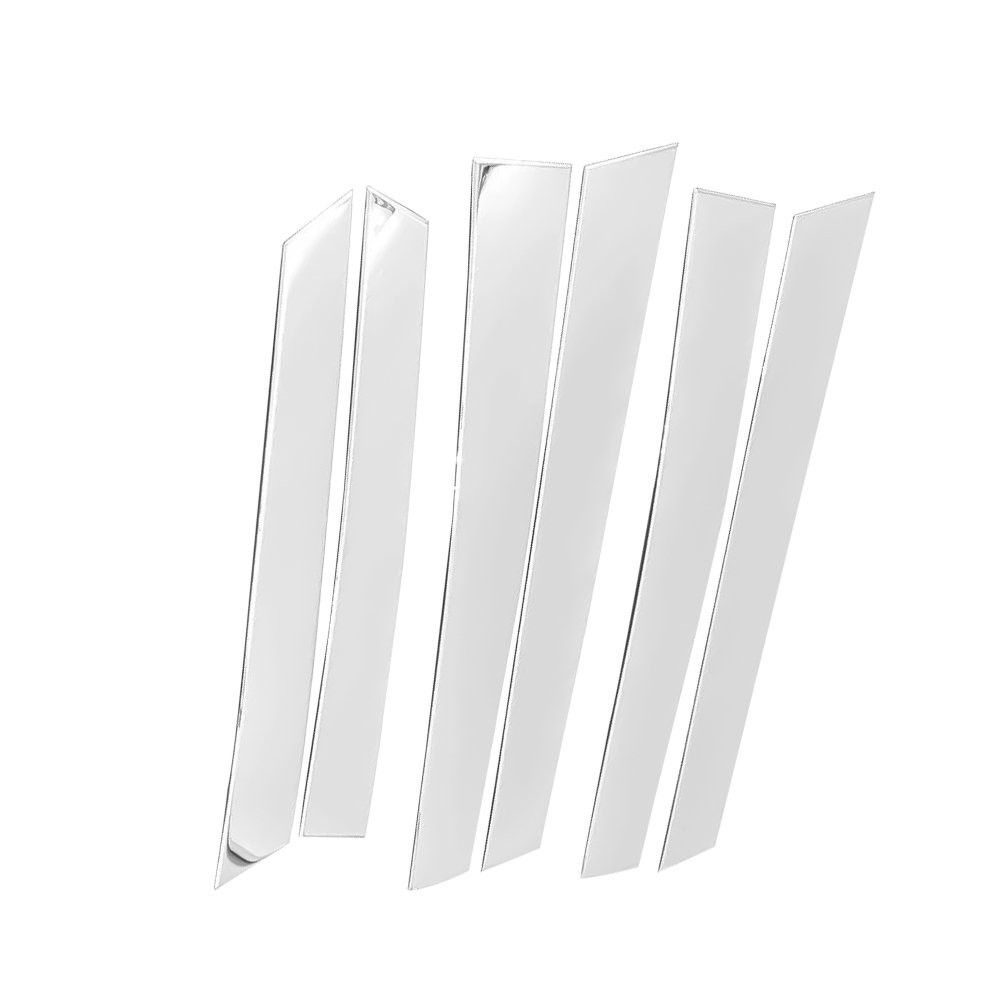 Exterior Door Window Cover Panel Trim Pillar Posts For 2007-11 Honda CRV 1-5SET