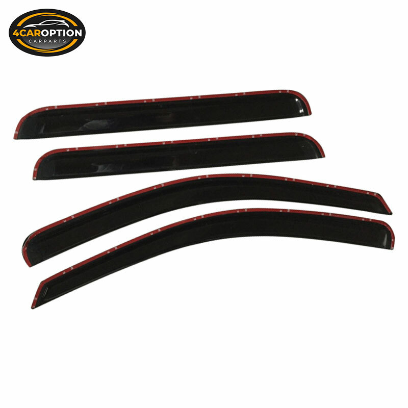 For 05-10 Jeep Grand Cherokee Window Visors Rain Sun Guard Vent 4Pc Set